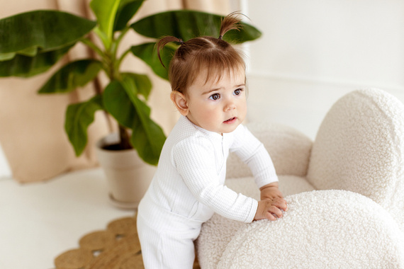 "Natural Stone" Makoma Półśpioch niemowlęcy white