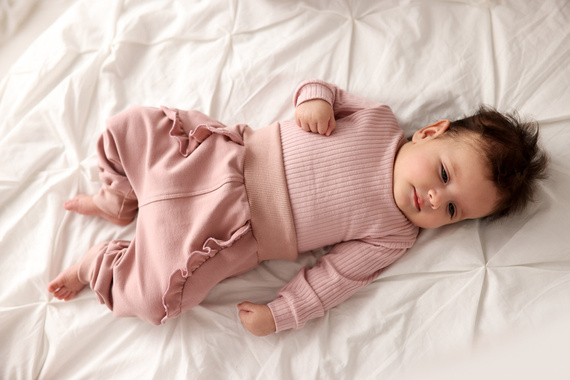 "Girl Blush" Makoma Dres niemowlęcy różowy