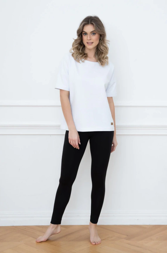 Alta Bluzka z krótkim rękawem Italian Fashion - biały