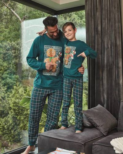 593/153 966/153 Cookie 4 Piżama chłopięca Cornette - zielony