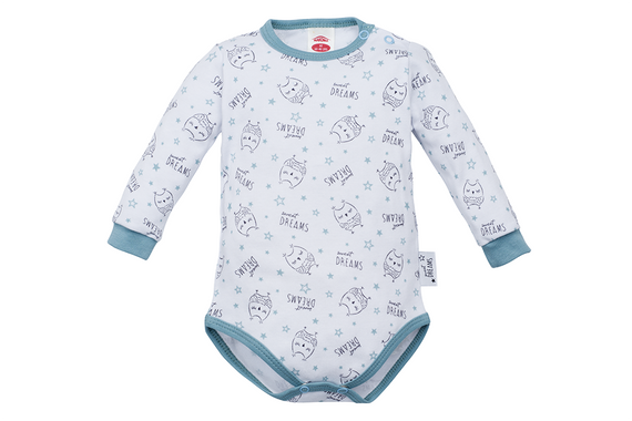"SWEET DREAMS" Makoma Body z długim rękawem sowy