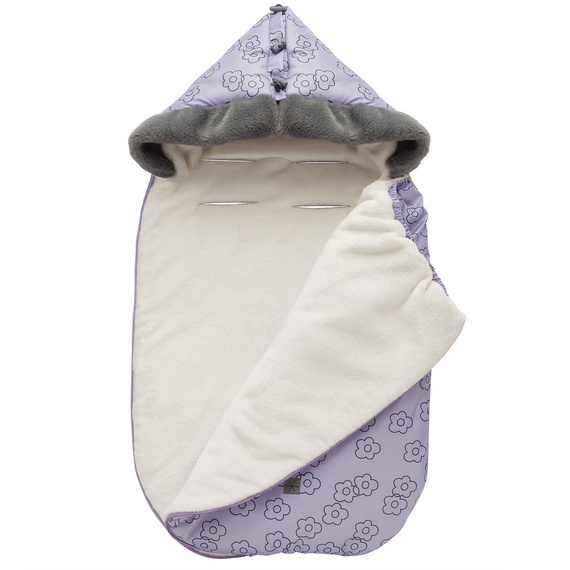 Winter Pinokio Śpiworek do fotelika - lilowy