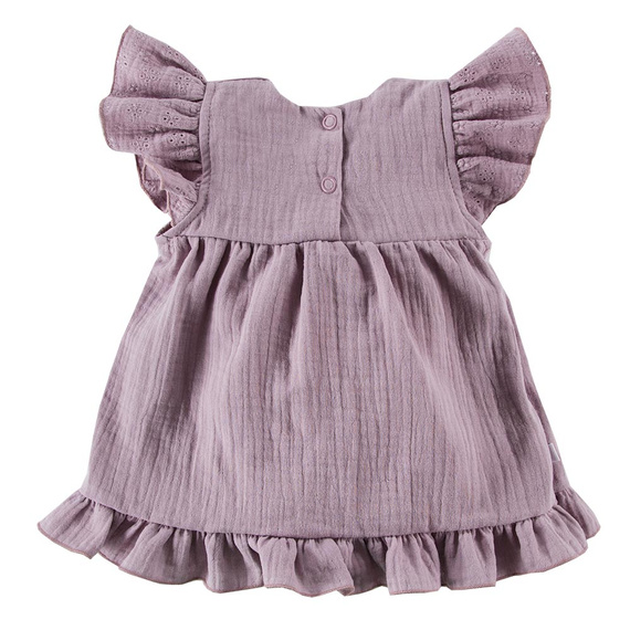 Botanic Eevi Sukienka muślinowa - wrzos