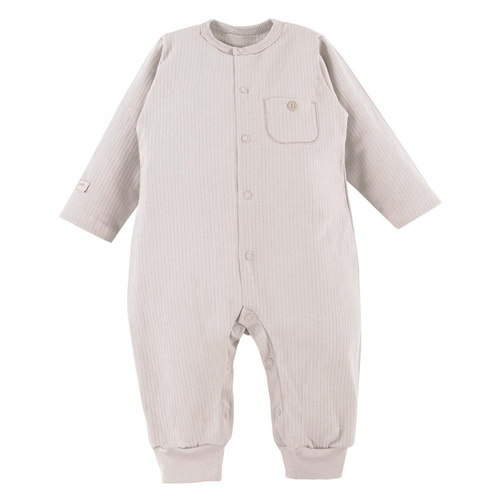 Pajac z kieszonką bez stópek "Simply Comfy" Ewa Klucze - beż