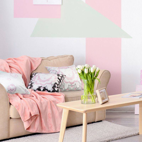 Poszewka dziecięca Design91 Kids 7B czarny/róż