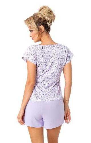 Fiorella Short Piżama damska Donna -fioletowa