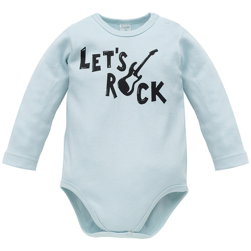 Lets Rock Pinokio Body z długim rękawem - niebieski