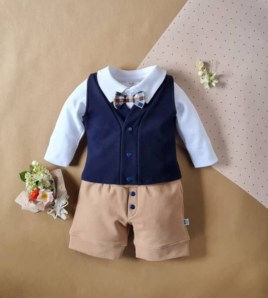 410KR/latte Little Gentleman Spodenki krótkie Marija - latte