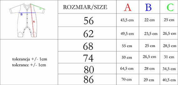 209031 Rosy Nicol Pajacyk niemowlęcy
