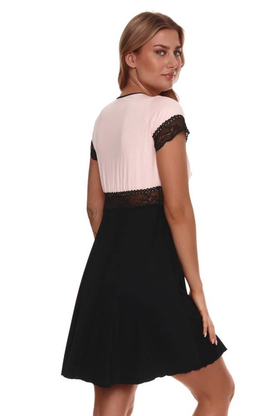 342 Koszulka nocna Lupoline- czarna