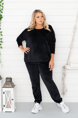 Juga Komplet Damski dł. rękaw, dł. spodnie Italian Fashion czarny