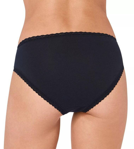 24/7 Cotton Lace Tai Figi damskie Sloggi - czarny