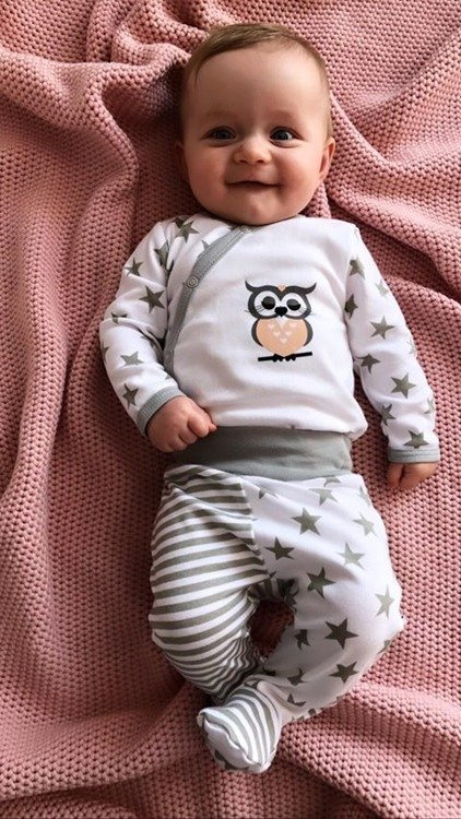 03134 Body kopertowe długi rękaw "OWL" Makoma  
