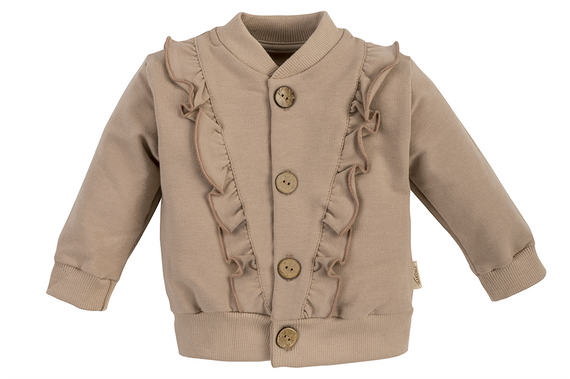 "Girl Latte" Makoma Dres niemowlęcy brązowy