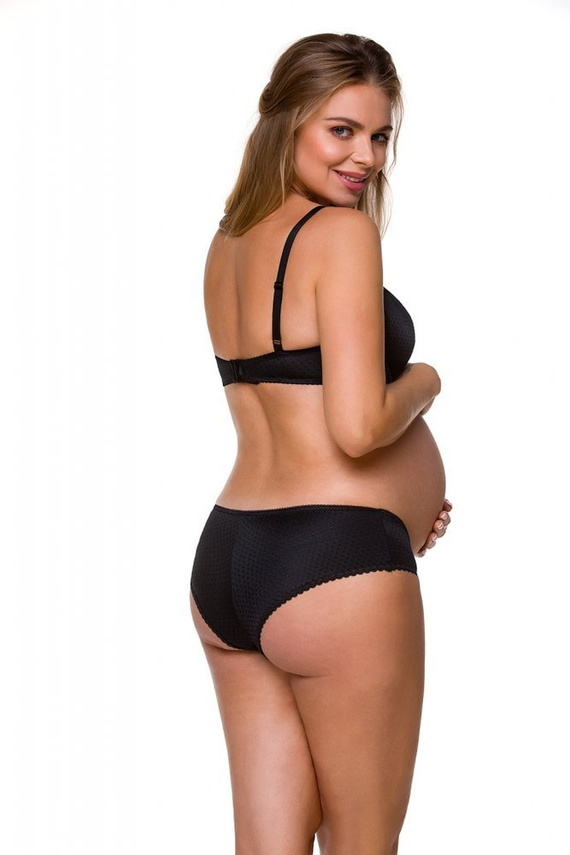 1381 biustonosz do karmienia Lupoline - czarny