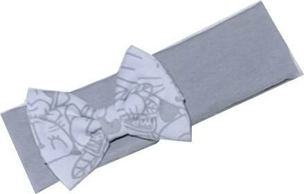 Kotki Bambarillo opaska z kokardką granatowy