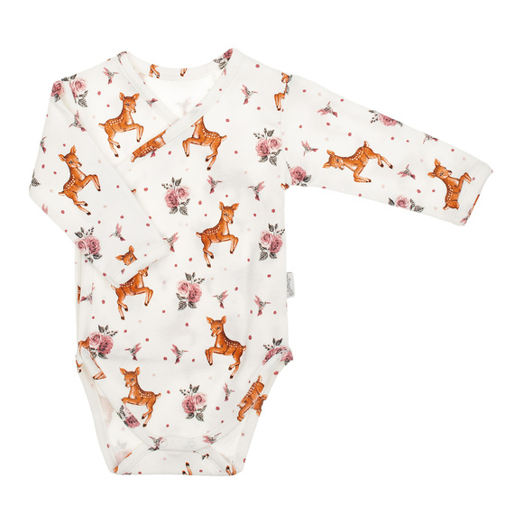 216094 Lala Nicol Body z długim rękawem rozpinane