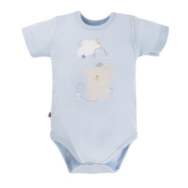 Mellow Ewa Klucze Body z krótkim rękawem - niebieski