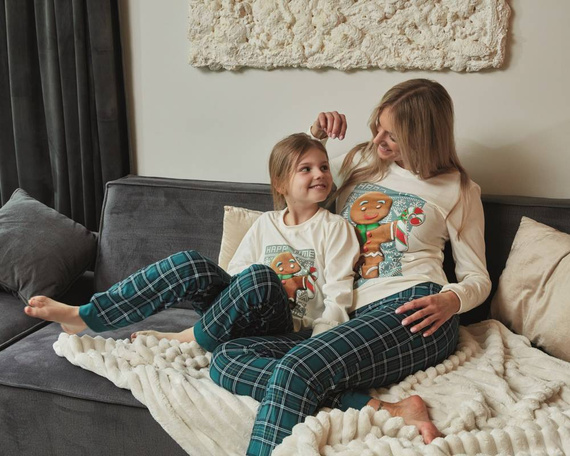 594/171 592/171 Cookie 3 Piżama dziewczęca Cornette ecru