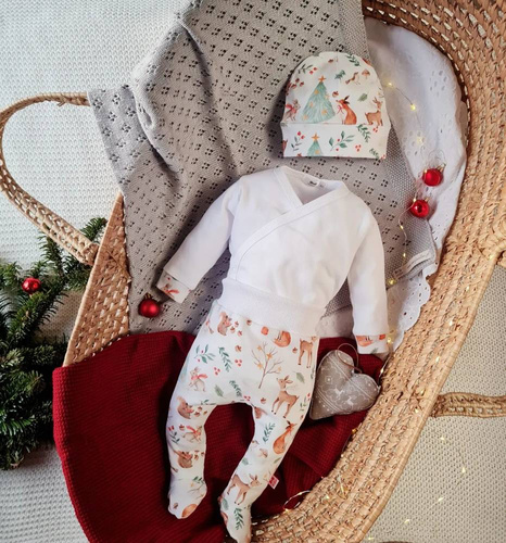 Komplet niemowlęcy 3319 Christmas Animals Universal