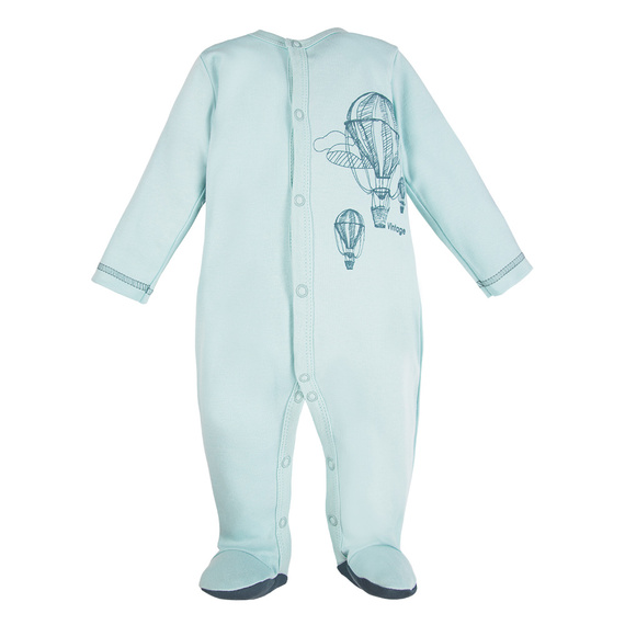 Balloons Eevi Pajac ze stópkami - jasny turkus