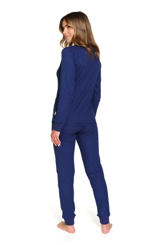 7349 Piżama damska Doctor Nap z bawełny – komfort i klasyka - cosmos