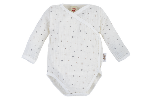 Body rozpinane muślinowe "Muslin Stars" Makoma