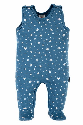 "Stars" Makoma Śpiochy niemowlęce niebieski
