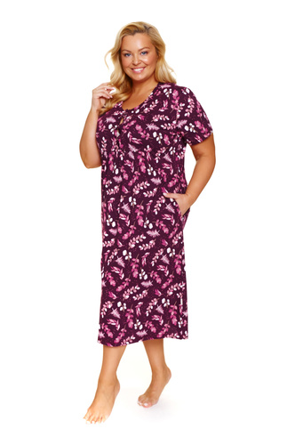 Koszula Nocna 4119 Doctor Nap - burgundy