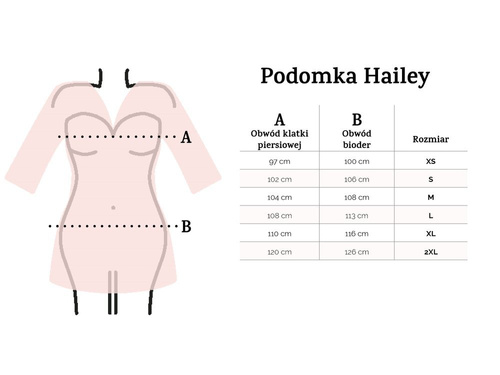 Hailey Satynowa Podomka damska DKaren - zielony