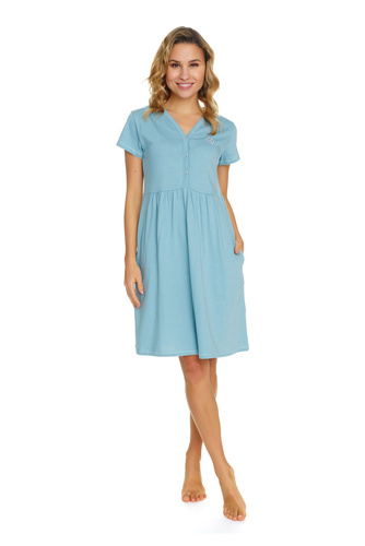 5336 Koszula Nocna do karmienia Doctor Nap - ice blue
