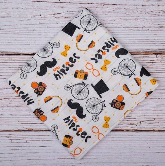 KU200 Pielucha bambusowa Atk mix kolorów