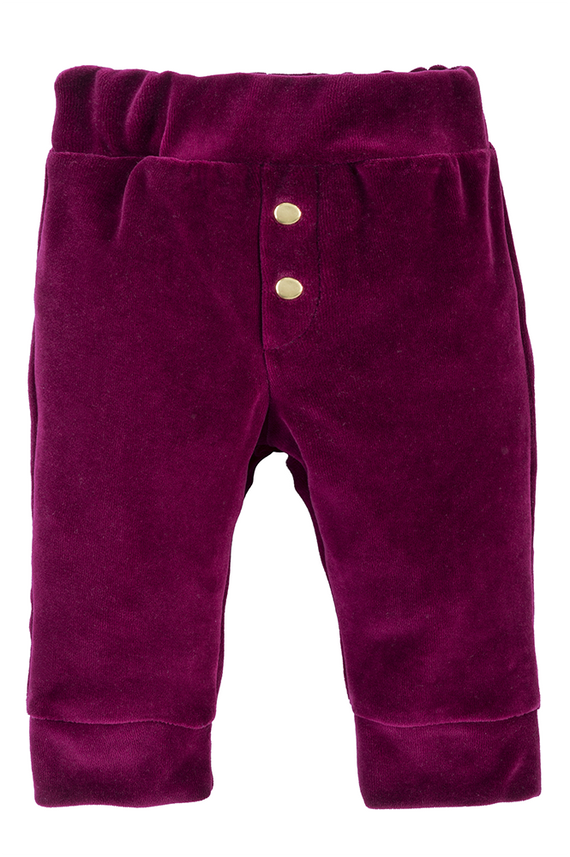 Spodnie eleganckie Little Gentleman 410W Marija - bordo