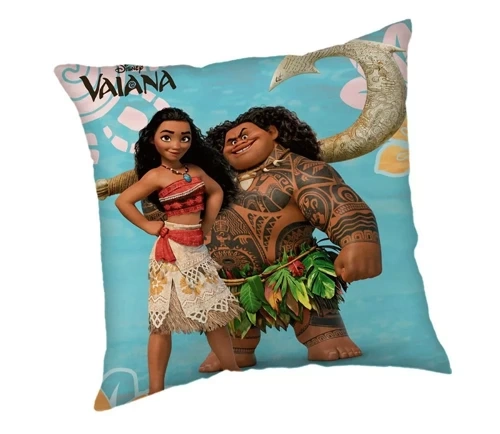 Vaiana 02 Poduszka dziecięca dekoracyjna Jerry Fabrics niebieski