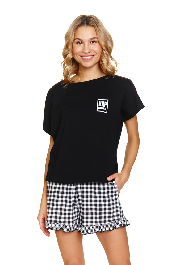 7213 Piżama Damska Doctor Nap - black