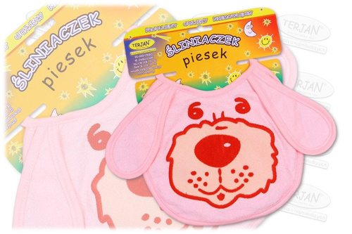 Śliniak piesek TERJAN szary