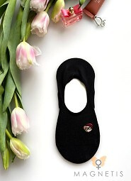 Magnetis YN-251132 – baleriny damskie z wiskozy z silikonem