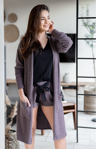Milee Brown Kardigan Sensis -brown