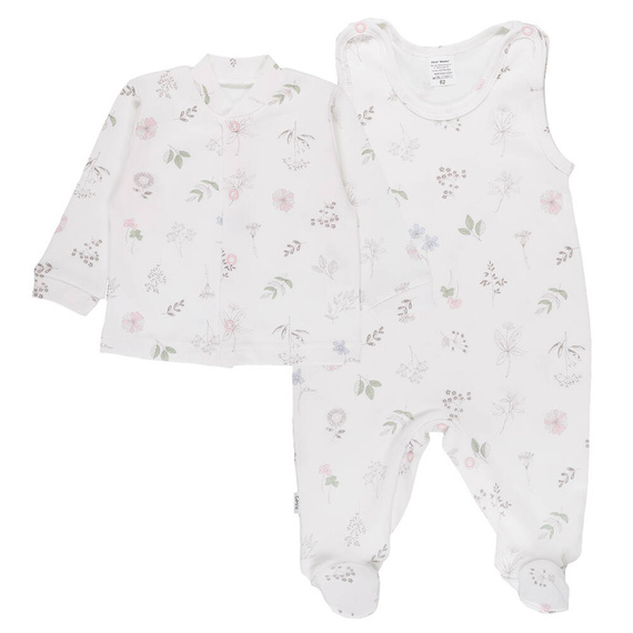 Botanic Martex komplet kaftan śpiochy 