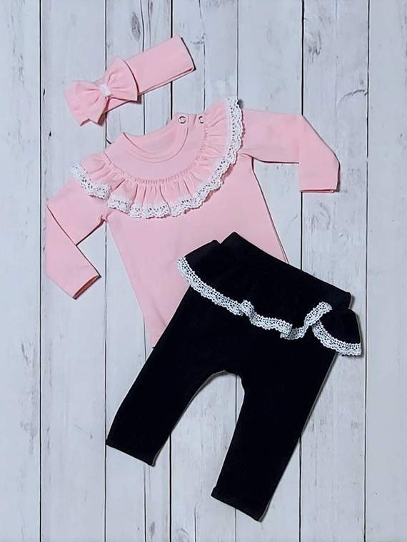 Eliza Bambarillo Spodnie niemowlęce czarny