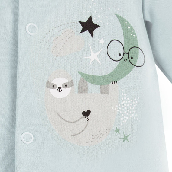 Mellow Ewa Klucze Pajac dla dziewczynki - mięta