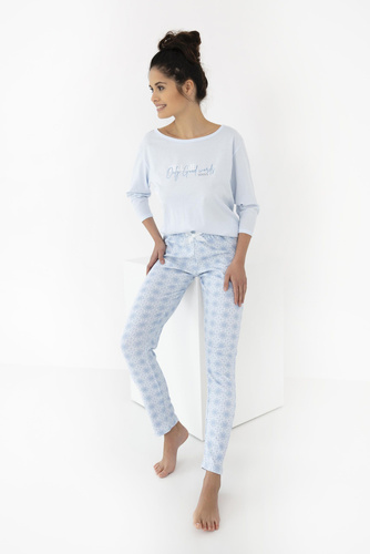 Marina Piżama damska Sensis - niebieski