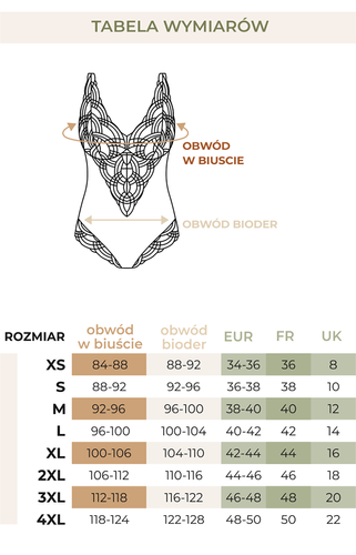 Body Desire Czerwone mefemi by Nipplex – koronkowe body bez fiszbin