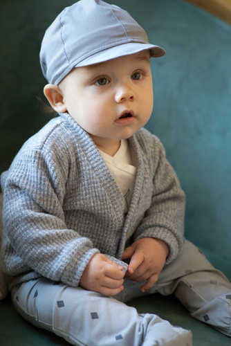 Charlie Pinokio Czapka chłopięca z daszkiem - niebieski