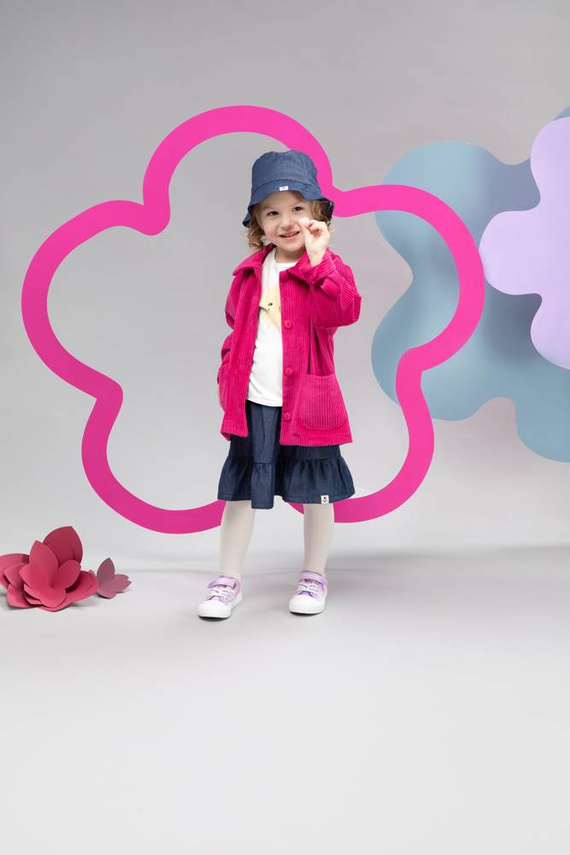 Romantic Pinokio kapelusz dziewczęcy - jeans