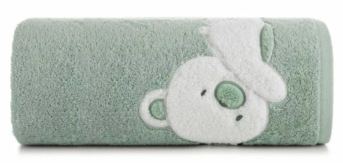 Baby 61 Ręcznik dziecięcy Miś Eurofirany miętowy