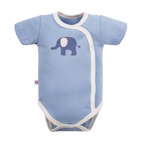 Pearfect Eevi Body kopertowe z krótkim rękawem