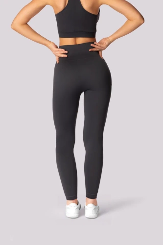 Base legginsy damskie Mona szary