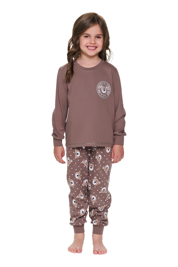 Piżama dziecięca 7202 Unisex Doctor Nap - burgundy