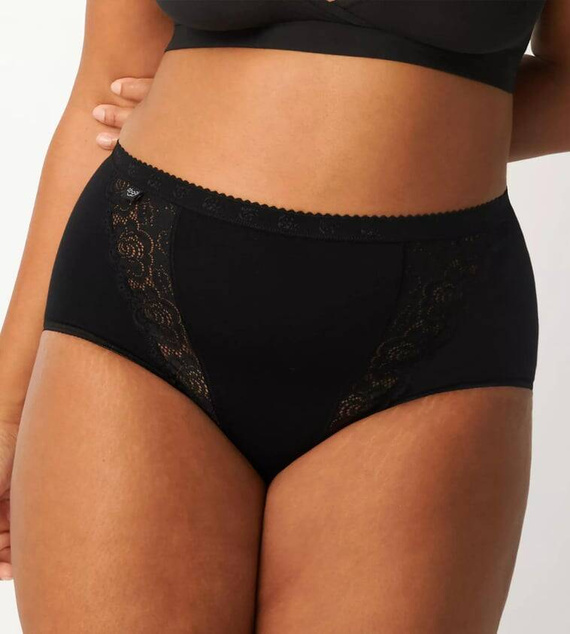 Chic maxi Figi damskie Sloggi - czarny